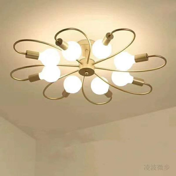 

pendant lamps modern nordic led stone hanging lamp luminaire chandelier wall moon livingroom bedroom