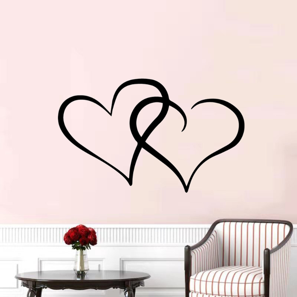 

wall stickers fashionable heart sticker waterproof wallpaper home decor for living room company school office decoration mural poster