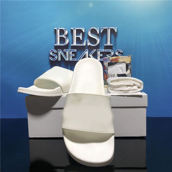 

pairs fashion rubber slipper designer sandals gear bottoms mens striped sandals causal non-slip summer huaraches flip flops slippers with bo, Black