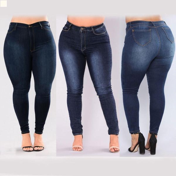 

female pants woman women designer jeans femme fashion denim trousers elastic womans clothes indie ripped womens streetwear high waisted uniq, Blue