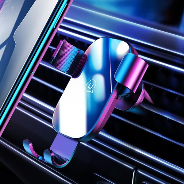 

cell phone mounts & holders car gravity mobile holder stand bracket adjustable aluminum alloy for driving vdx99
