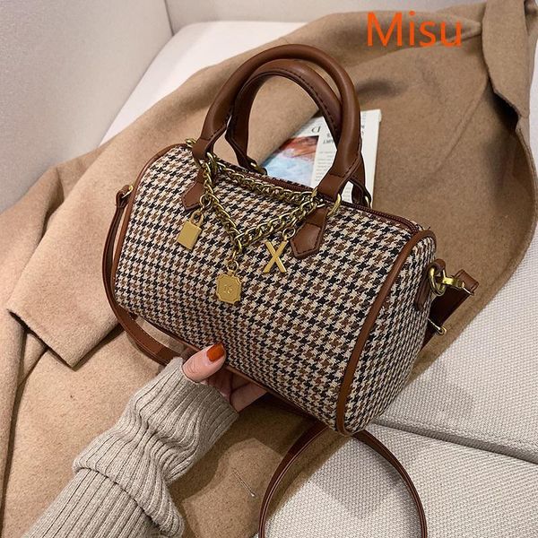 

handbag women luxurys designers bags 2021 crossbody bag retro plaid underarm west purse multi pochette louisbags_18