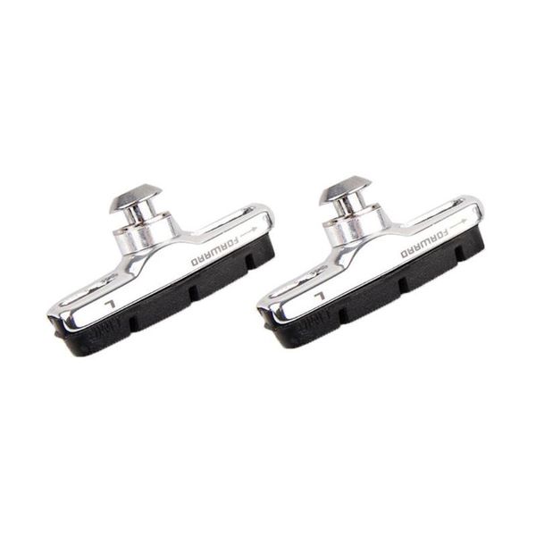 

bike brakes v brake mountain road folding cnc machining silver black cycling c brake, mtb pads