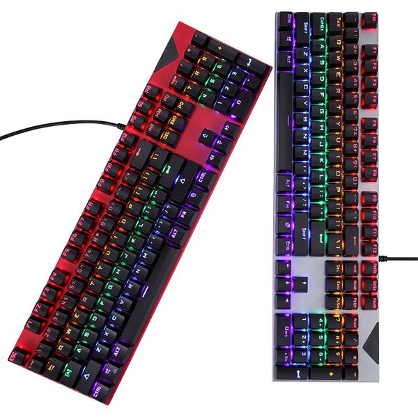 

keyboard baizhan k20 green axis mechanical mixed light electronic game computer