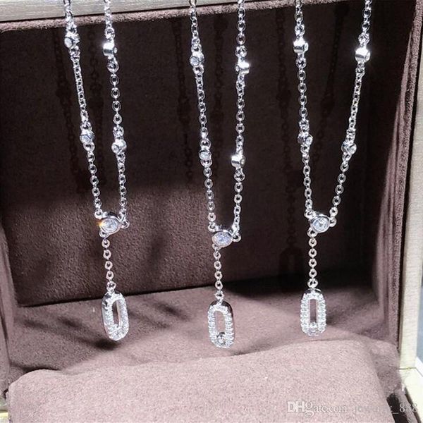 

2019 new arrival luxury jewelry 100% pure 925 sterling silver white sapphire cz diamond move anklets gemstones cute sweet anklets gift, Red;blue