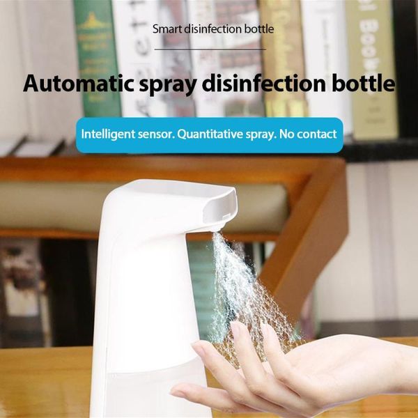 

liquid soap dispenser automatic induction foam bottle emulsion reusable disinfection infrared sprayer household
