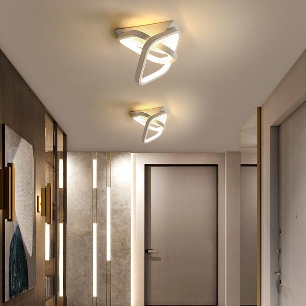 

ceiling lights gold black white light ac90-260v for livingroom bedroom dining room hallway balcony home lighting lamp