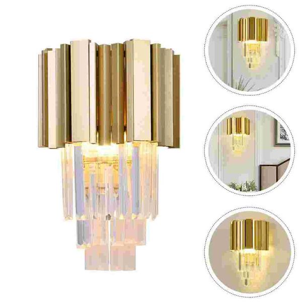 

wall lamp 1pc bedroom bedside light simple stair delicate crystal