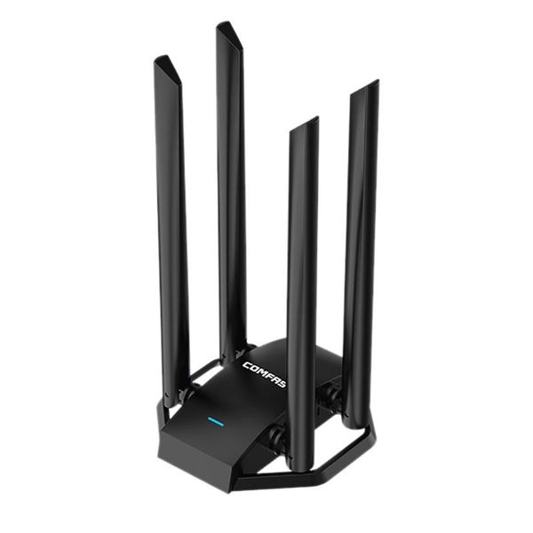 

computer cables & connectors wifi adapter 5.8ghz 1300mbps dual-band low-latency usb3.0 for pc deskand streaming media