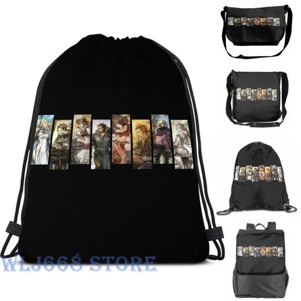 

backpack funny graphic print shoulder bags women octh traveler characters single travel for men gym bag