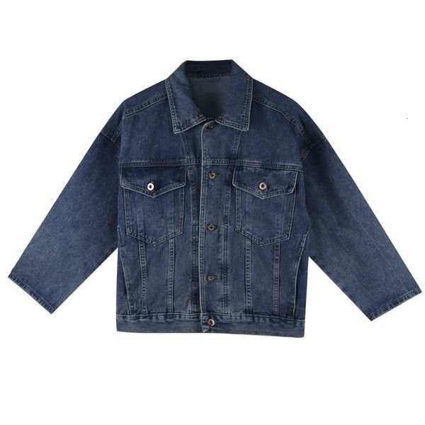 

jacket bf female style long sleeve denim single jacket short breasted loose girl jeans blazers streetwear fashion harajuku outerwear, Black;brown