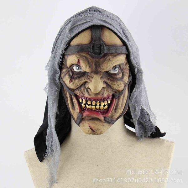 

party mask scary ghost bad face clown halloween prom props latex pimp man