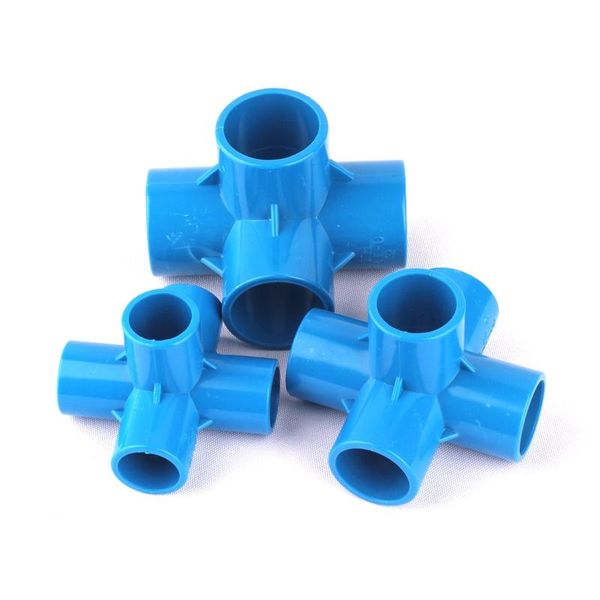 

watering equipments 32mm inner dia. blue pvc solid connectors nuonuowell agricultural irrigation tee cross five-way six-way pipe joints