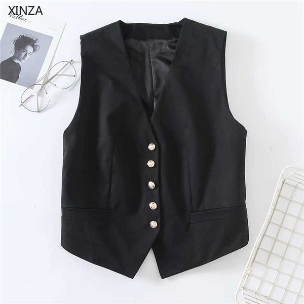 

women's blouses & shirts women buttoned black asymmetric shirt sleeveless v neck casual office lady female chic raised vintag, White