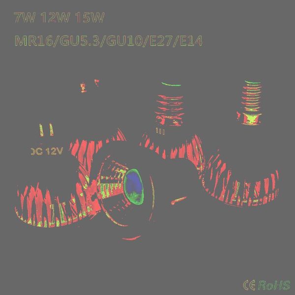 

bulbs ac85-265v dimmable led bulb gu10/e27/e14/gu5.3 cob spotlight 9w/12w/15w aluminum lamp cb light white/warm white