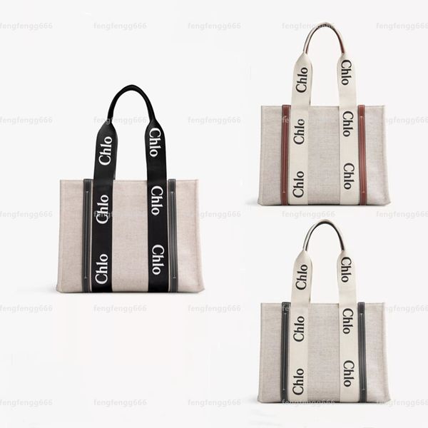 

5a quality women handbags woody tote shopping bag handbag high nylon hobo fashion linen large beach bags luxury designer travel crossbody sh