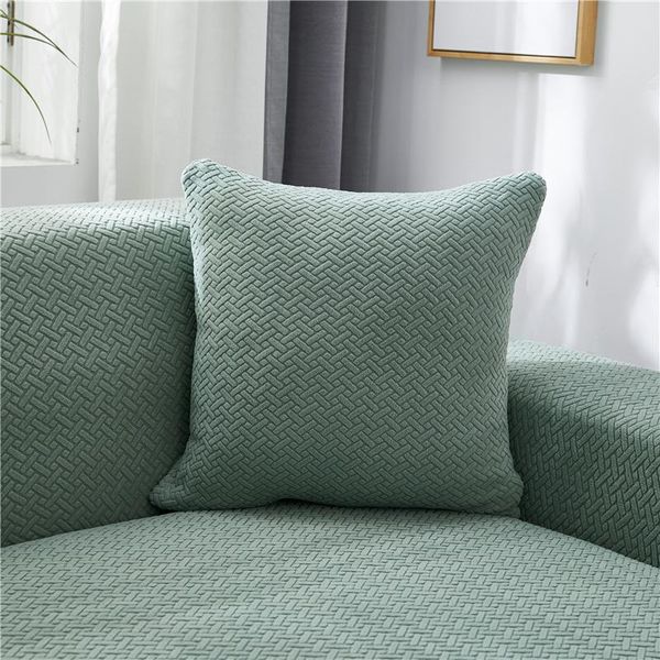 

cushion/decorative pillow soft jacquard cushion cover polar fleece fabric case sofa bed waist 45x45/50x70/50x80cm