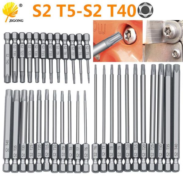 

hand tools 11pcs 12pcs security bit set tamper proof screwdriver drill screw driver bits torx flat head 1/4" hex
