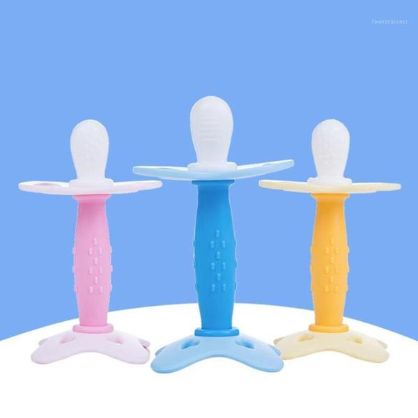 

pacifiers# baby nimbler pacifier stick for food-grade safe bpa silicone infant holder nipples soother tooth grinder1