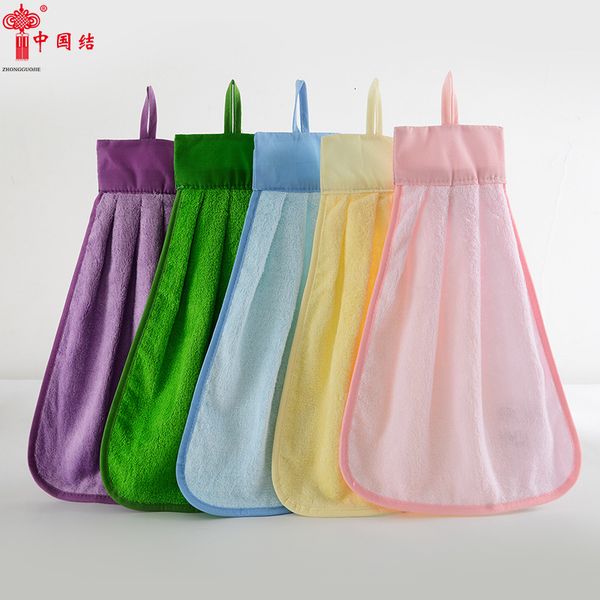 

chine bamboo fiber towel can be used as kitchen , hand and household