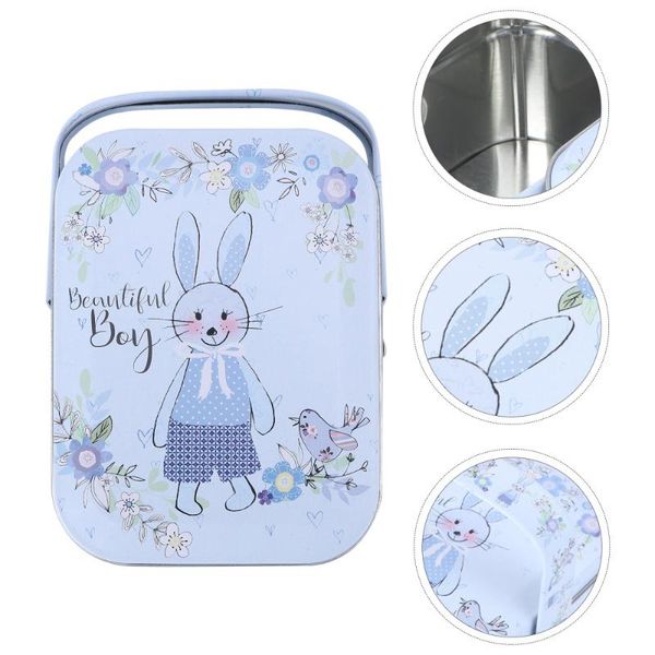 

gift wrap 4pcs creative tinplate packing box festival candy children biscuit