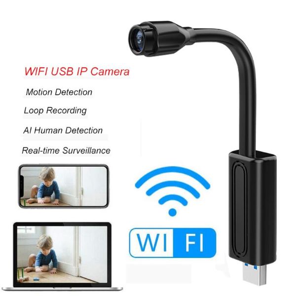 

mini cameras camera small nanny cam 1080p hd motion sound detection security for home/office/indoor wireless wifi
