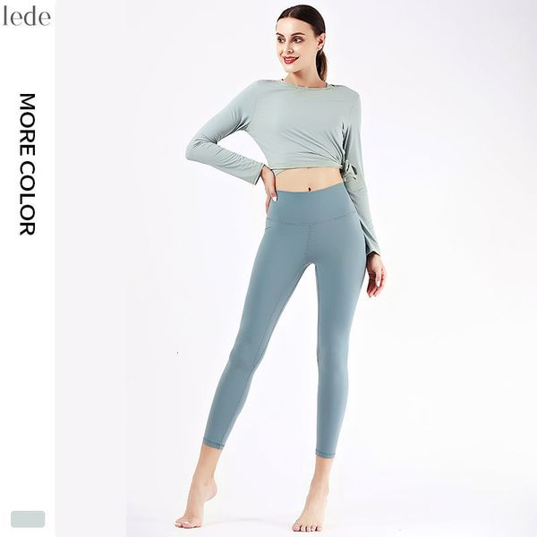 

sports yoga d clothes high suit female fashion beginner net red gym autumn and winter, Gray