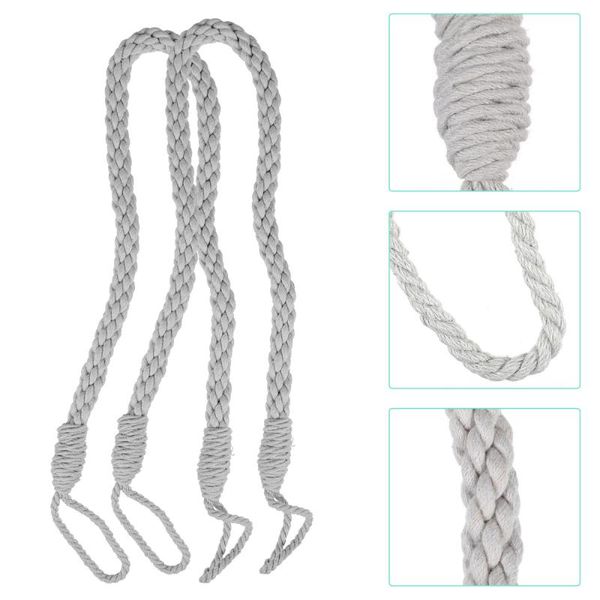 

2pcs european-style strap hand-woven curtain tie rope back & drapes