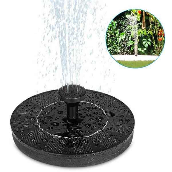 

garden decorations solar power water fountain pump creative small floating outdoor bird bath pond patio decor lawn decoration tools