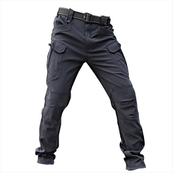 

casual cargo classic outdoor women pants hiking trekking trousers army tactical jogger quick drying military multi pocket pant, Black