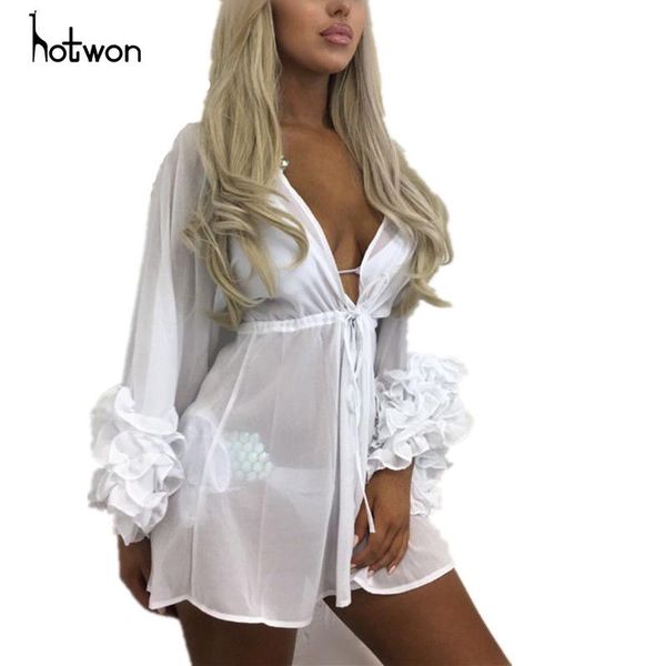 

women's hoodies & sweatshirts women summer beach bikini cover up short swimwear dress bathing kaftan robe, Black