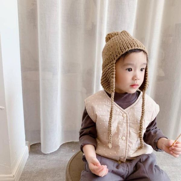 

waistcoat 2021 children's clothing autumn and winter korean quilted vest girls jacket, Camo