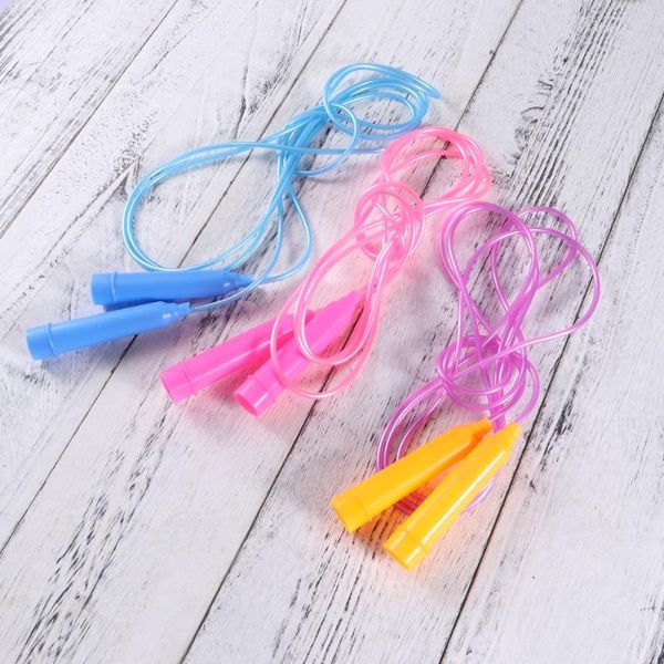 

jump ropes 12 pcs kids pvc rope skipping jumping exercise equipment handles sports for kindergarten primar