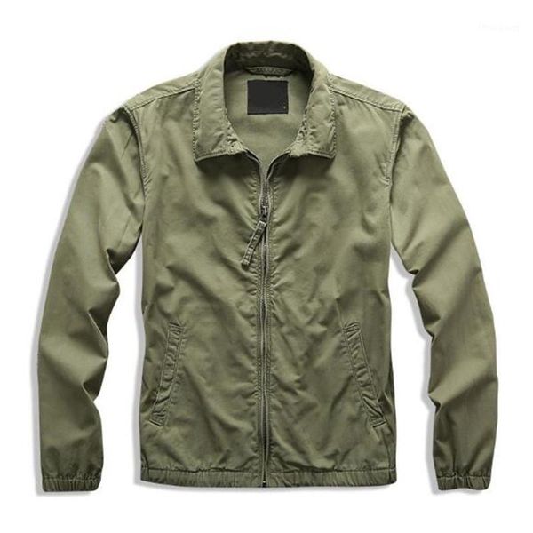 

men's jackets for men army green denim jacket military vintage casual windbreaker solid coat clothes retro loose, Black;brown