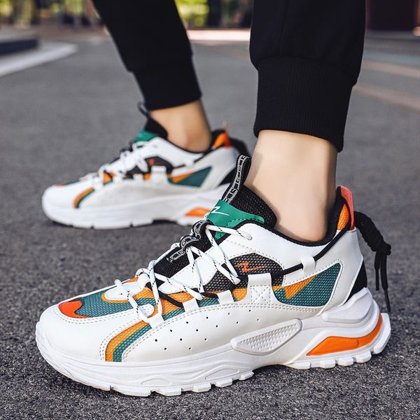 

classic men shoes korean fashion all-match student casual board shoes back strap outdoor 2021 spring mens walking sneaker