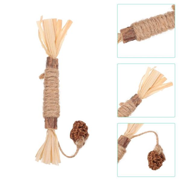 

cat toys 3pcs pet kitten bite chew silvervine stick treats for teeth cleaning