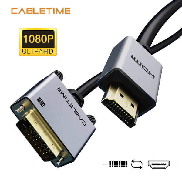 

to dvi cable 24+1 pin bi-direction 1080p 60hz converter for projector notebook pc lapn374 video cables & connectors