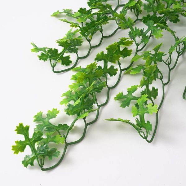

decorative flowers & wreaths artificial hanging plant greenery vine leaf garland fake faux decor balcony yard decoration