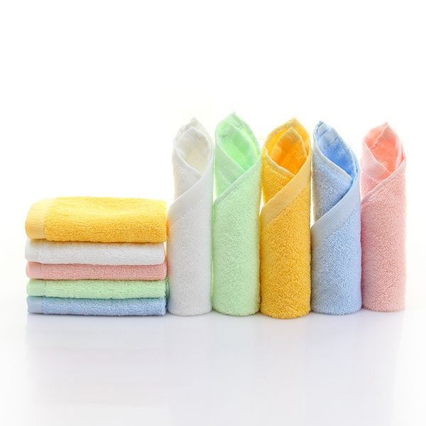 

bamboo fiber small square towel baby children wash face 25 x 25cm 1222250