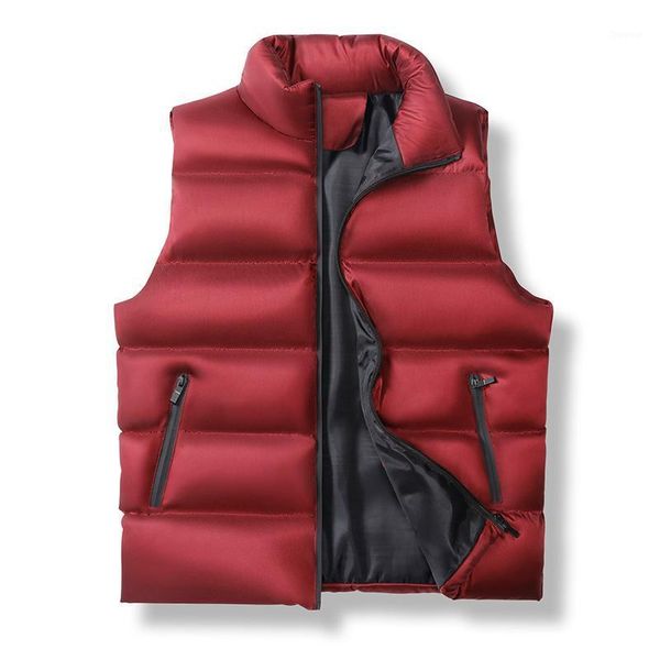 

men's vests 2021 autumn winter mens vest jacket warm sleeveless male casual waistcoat plus size veste homme fashion clothing, Black;white