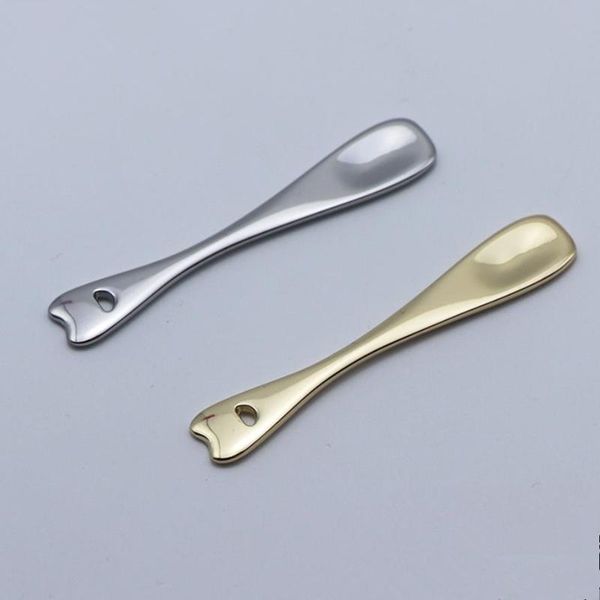 

storage bottles & jars 10/30/50pcs metal makeup spatula, mini spoon, beauty scoop for facial cream cosmetic, face mask spatulas spoon