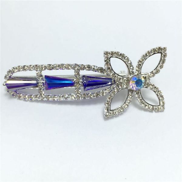 

hair ornament crystal diamond hairpin, Golden;silver