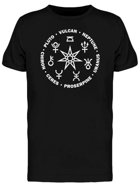 

Astrology Planets Men's Tee -Image by Shutterstock, White;black