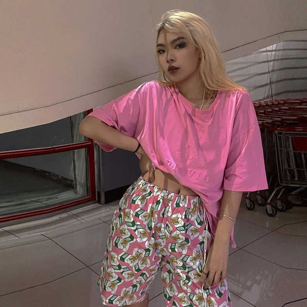 

golf wang dog king cigarette box shorts pink beach pants for men and women 8b5l, White;black