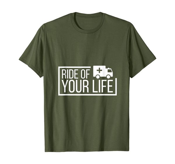 

Ride of your life Paramedic Ambulance EMT T-Shirt, Mainly pictures