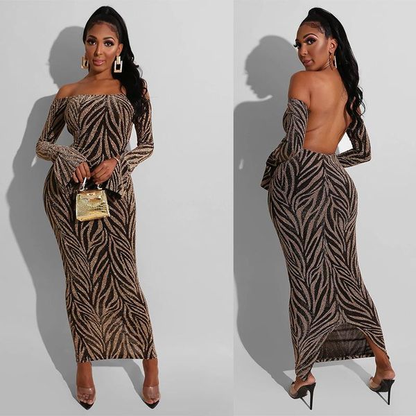 

casual dresses long sleeve dress backless flare vintage off the shoulder party night club vestidos verano, Black;gray