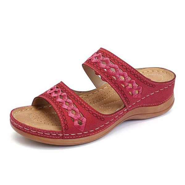 

women slippers gladiator casual shoes wedges platform beach mules ladies slides party sandals flip flops zapatos de mujer, Black