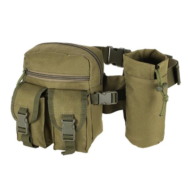 

tactical molle hunting waist bag fanny pack hiking fishing bags sports outdoor travel military equipment gear
