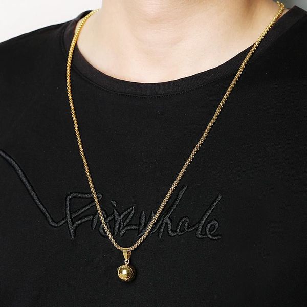 

1pc/lot gold statement man baseball necklace 77.4cm long chain fashion sport pendant hiphop jewelry diy necklaces, Silver