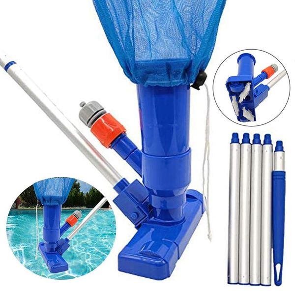 

pool & accessories swimming vacuum cleaner set spa cleaning brush